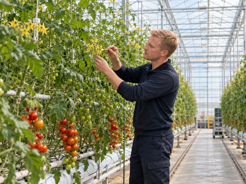 Medewerker Tomaten